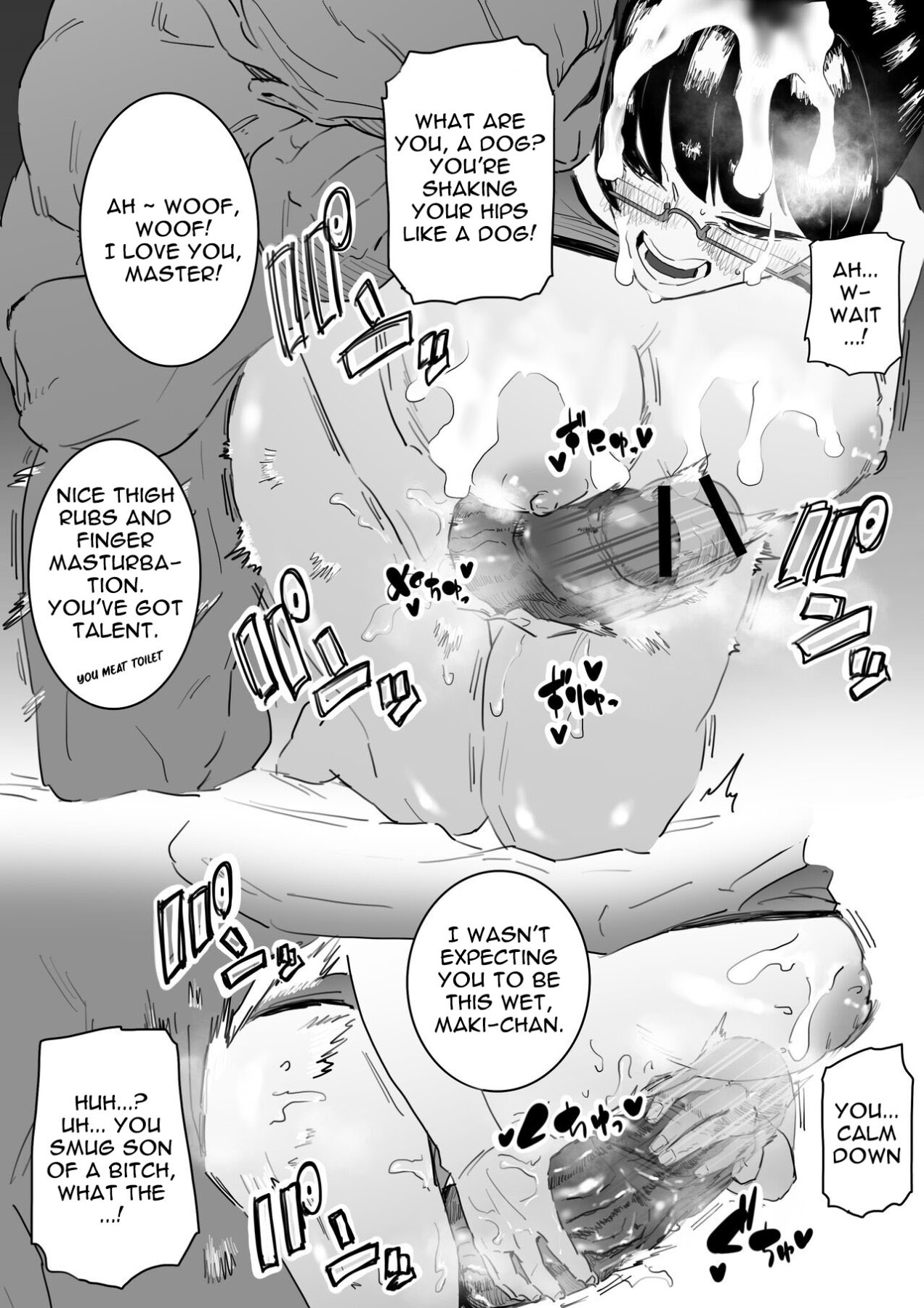 Hentai Manga Comic-Maki Zenin Takes Off Her Clothes for Her junior, Only to Fall Into Masturbation-Read-8